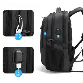 Mochila Executiva EG213 - Notebook 17'', Impermeável e Porta USB