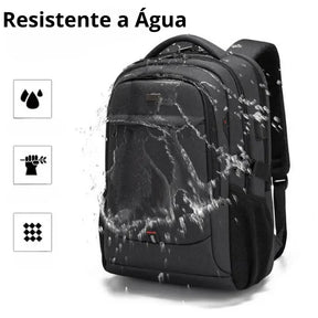 Mochila Executiva EG213 - Notebook 17'', Impermeável e Porta USB