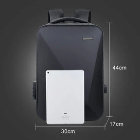 Mochila Executiva Gzan - Notebook 15`, Impermeável, Porta USB e Trava TSA